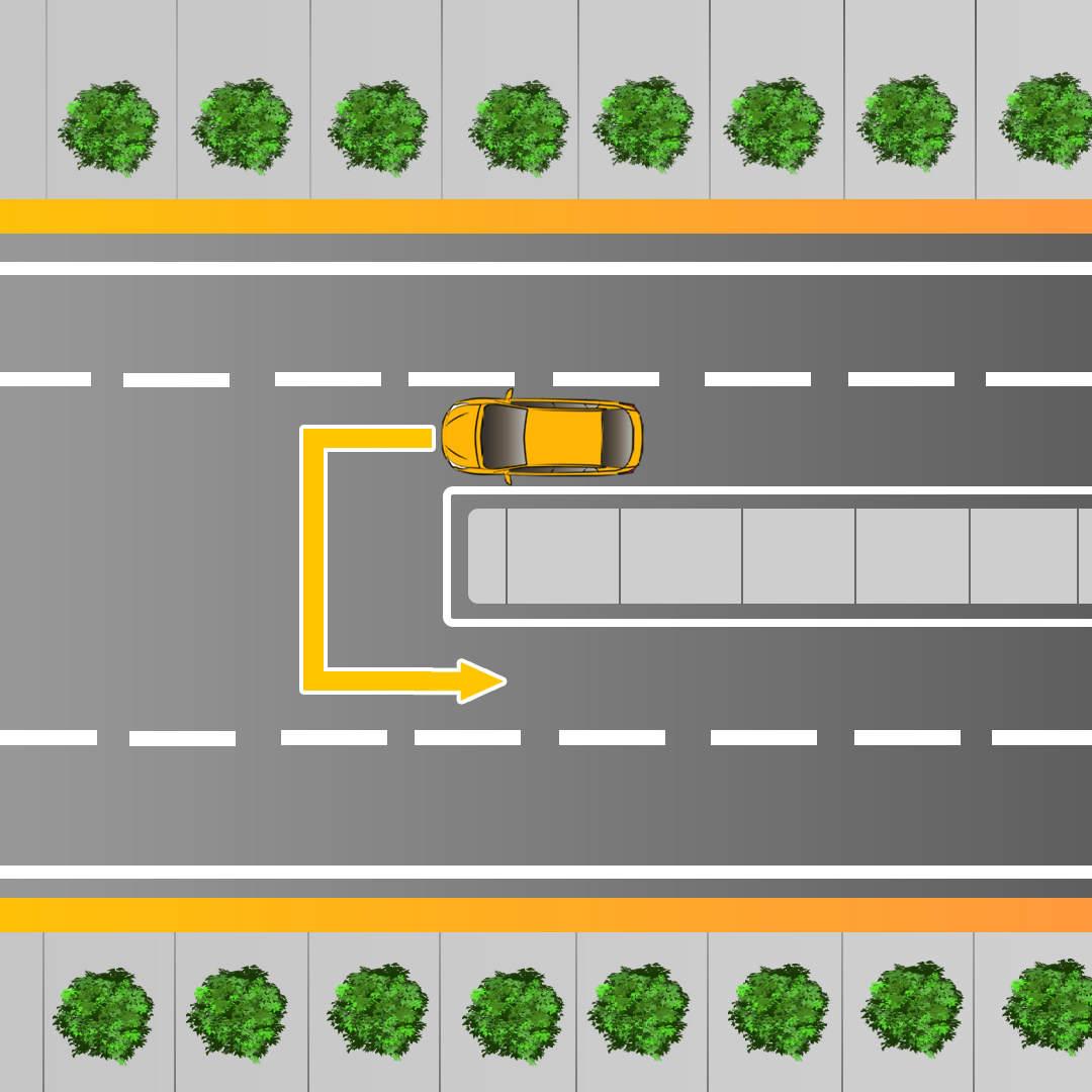 Test 7 - What is the first thing you should think about prior to making a U-turn?