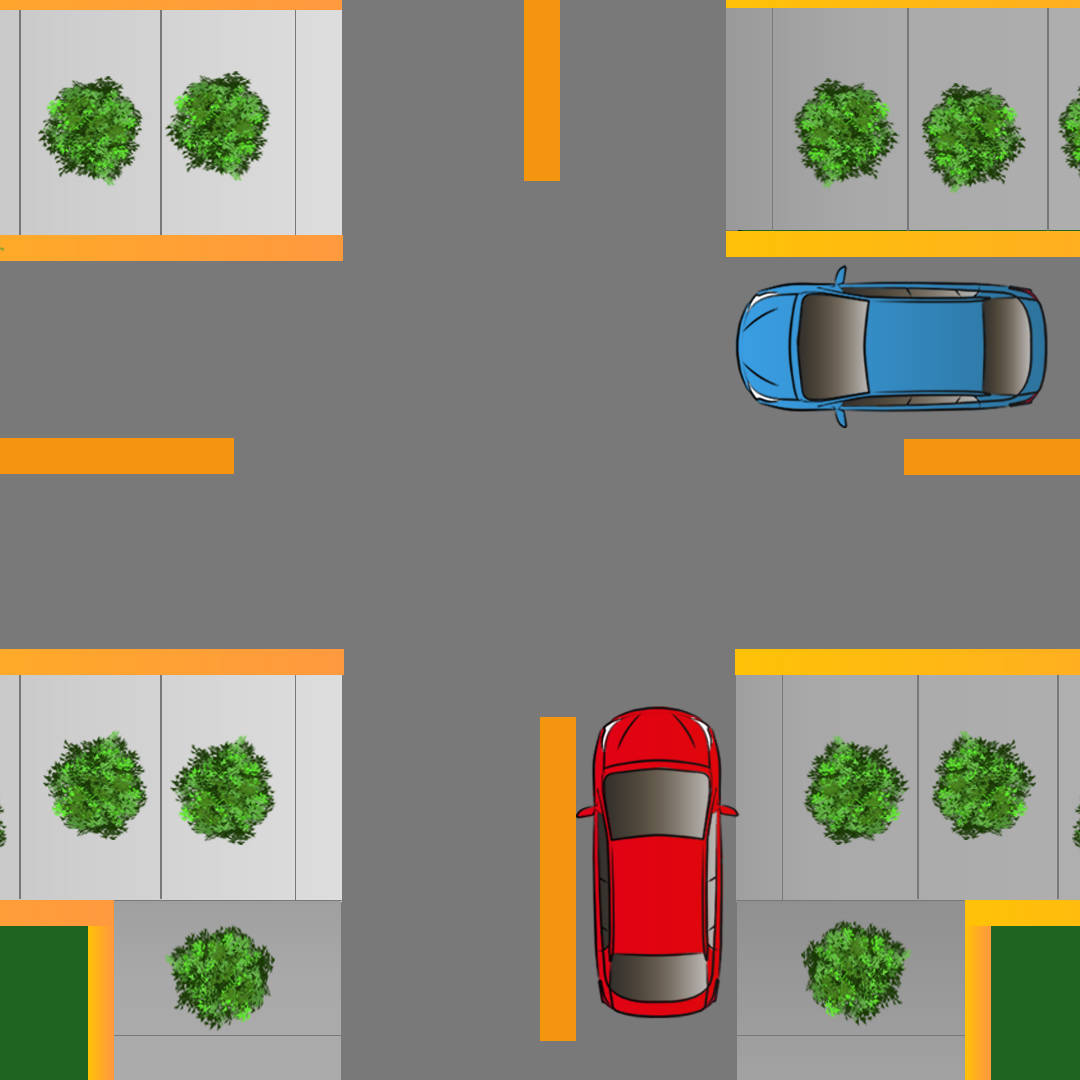 Test 8 - Who gets the right-of-way if you are driving up to an intersection with no signage at the same time as another vehicle?