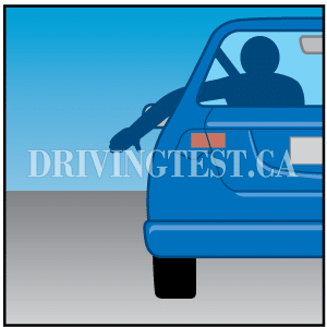 Test 3 - What indicates the signal for slowing down or stopping?