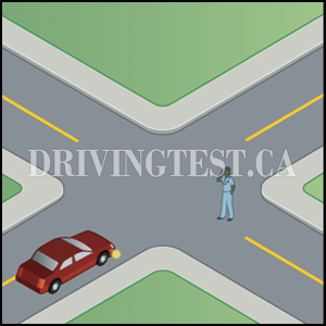 manitoba car - Whether or not a crosswalk is marked, pedestrians always have the right-of-way.