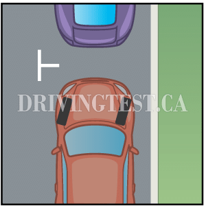 prince-edward-island car - What should you do if you're parking your vehicle facing downhill?