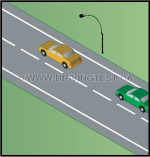 new-brunswick car - How much of a time gap should there be between the rear bumper of the car in front of you and your vehicle?