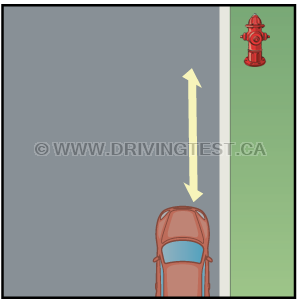 newfoundland-and-labrador car - If you are parking across the street from a fir hydrant, how far away must you be?