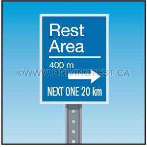 Test 3 - How often should you stop at rest areas while driving on a controlled access highway?