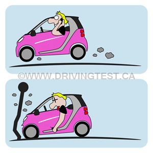 saskatchewan car - What amount of accidents are caused by driver inattention and distraction?