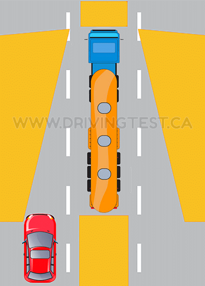 How large is a truck driver's blind spot? - How large is a truck driver's blind spot?