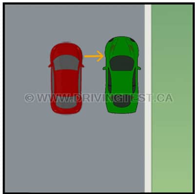 What distance should be between you and the vehicle next to you when you start parallel parking? - What distance should be between you and the vehicle next to you when you start parallel parking?