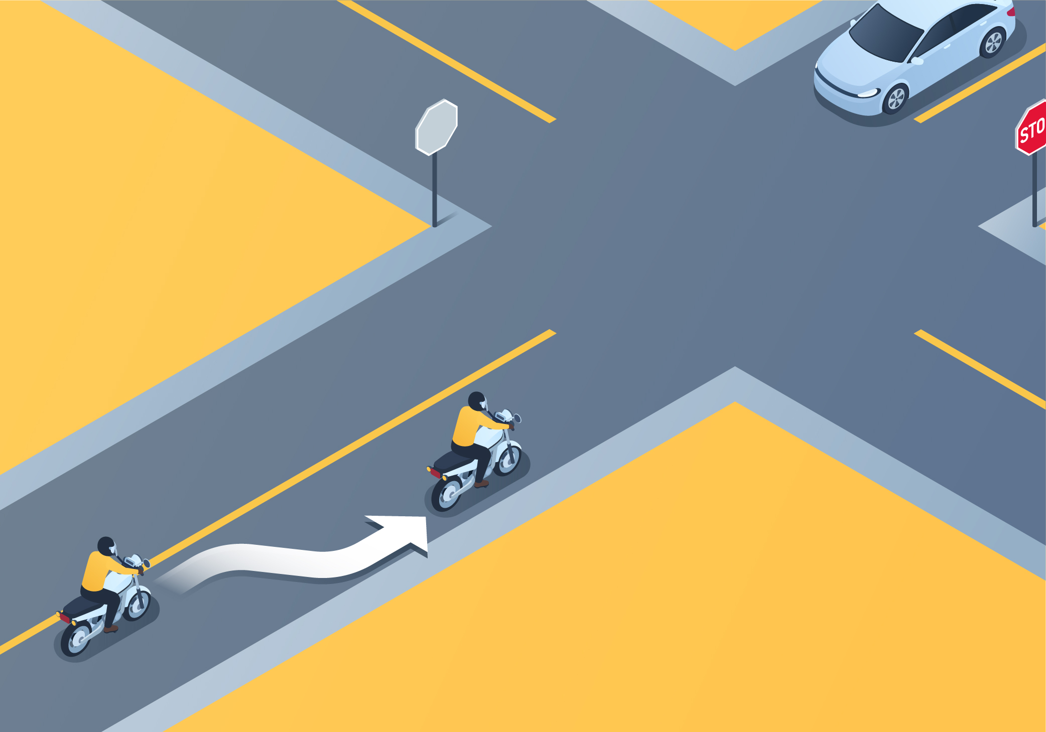 What should you do if an oncoming vehicle wants to make a left turn? - What should you do if an oncoming vehicle wants to make a left turn?