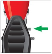 How can you apply the rear wheel brake? - How can you apply the rear wheel brake?